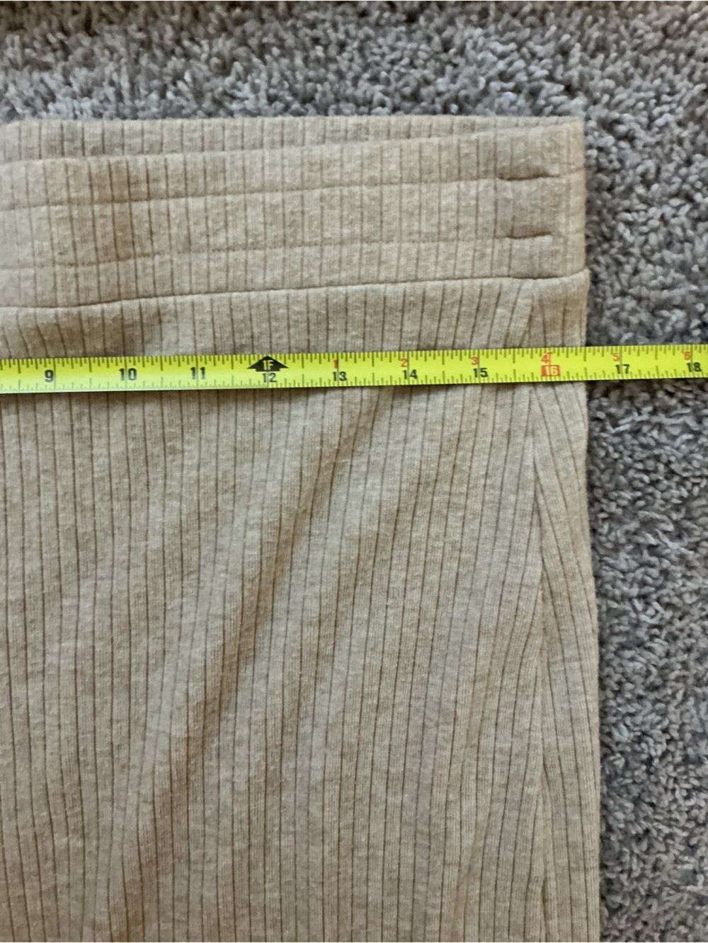 Thread & Supply Tan Ribbed Knit Three - Piece Set - Picture 3 of 9